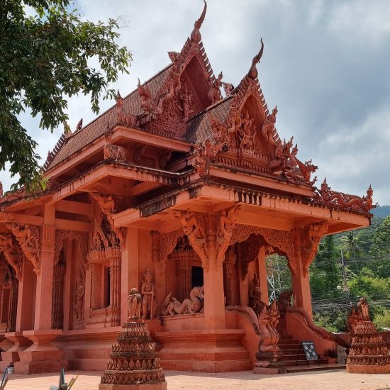 red temple koh samui thailand