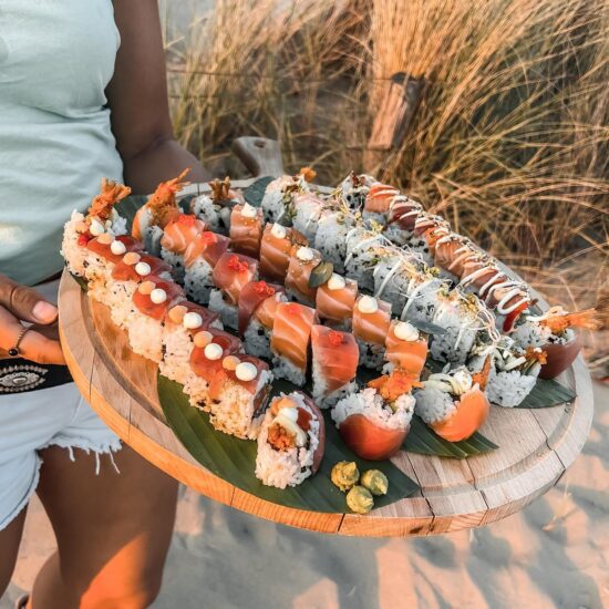 sushi strandtent katwijk