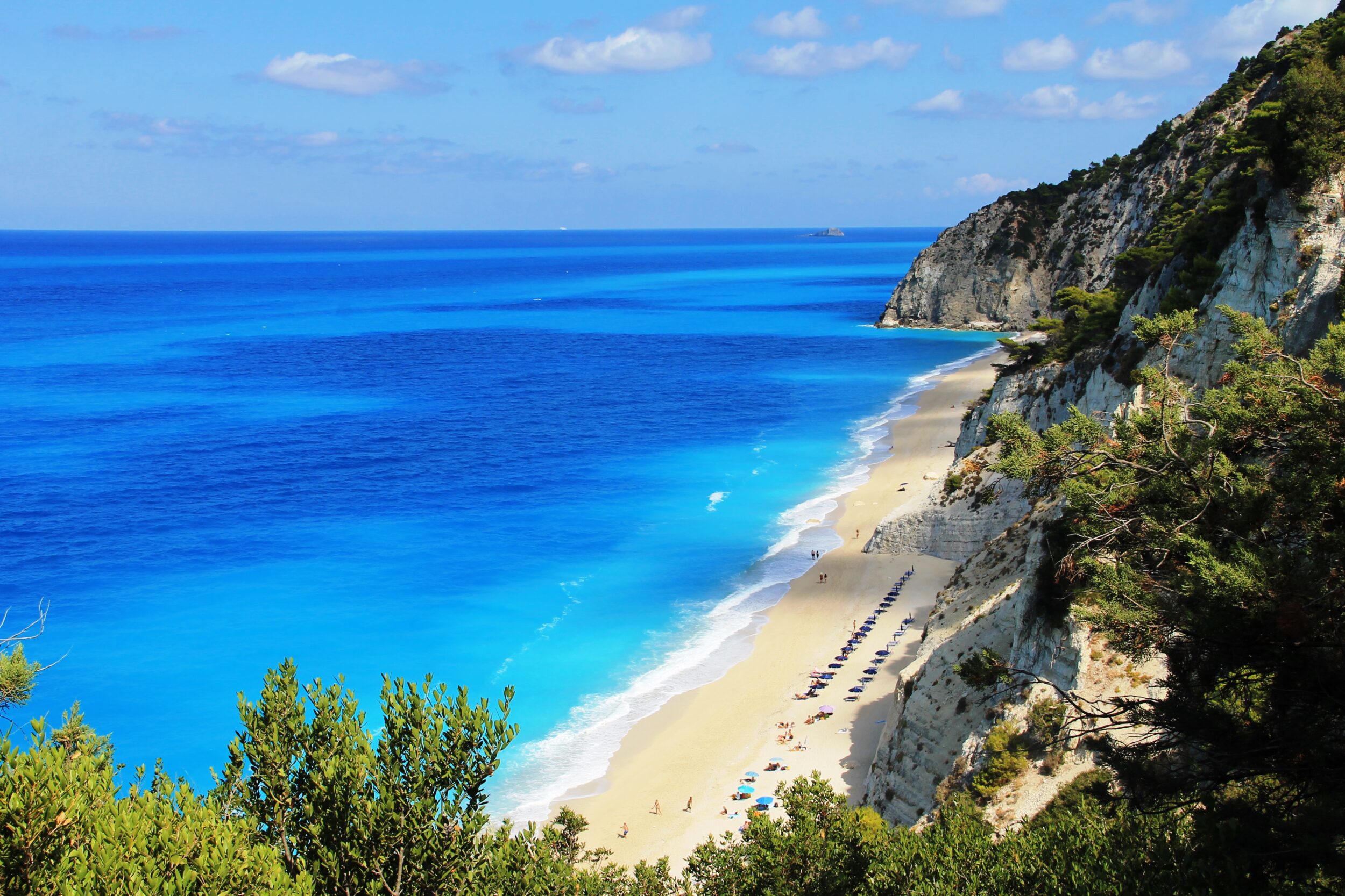 egremini beach lefkas
