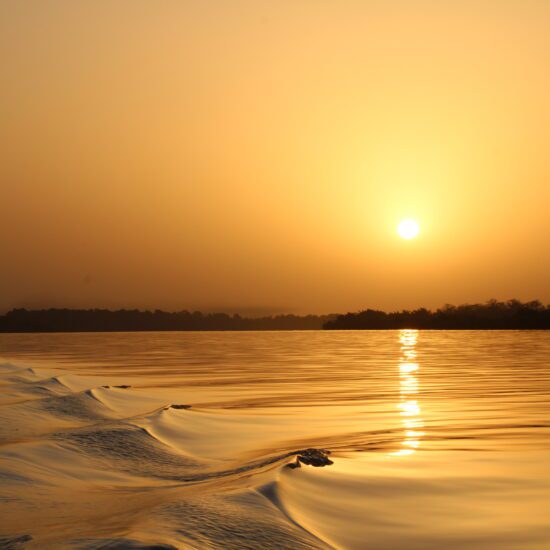 Gambia zonsondergang