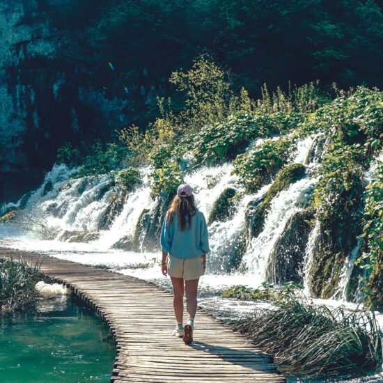 kroatië watervallen campervan