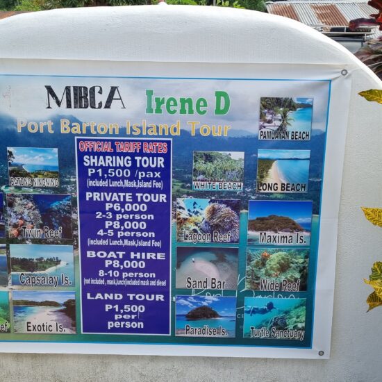boottour Port Barton, Palawan