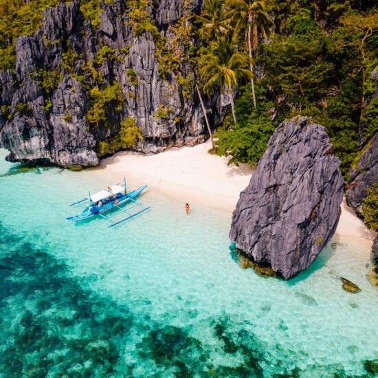 entalula beach, filipijnen