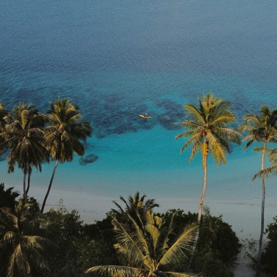 tropisch strand indonesie