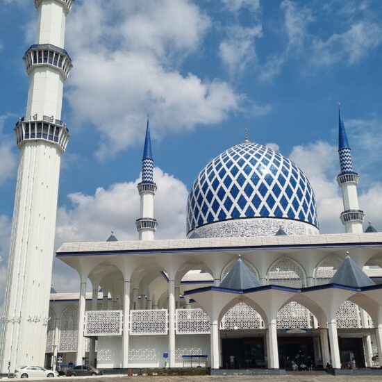 blauwe moskee