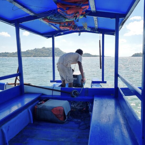 Boot naar Gili Asahan