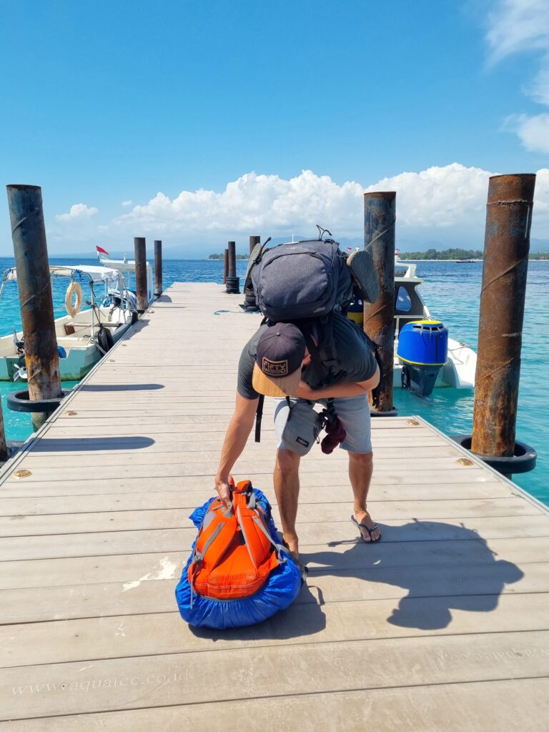 Gili Meno pier