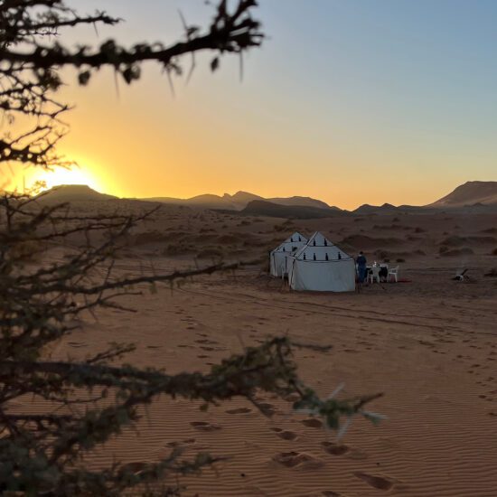 Slapen in de Sahara - Marokko