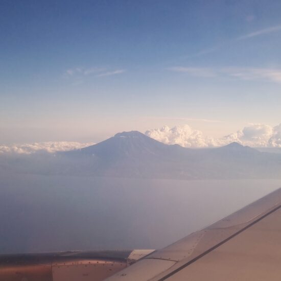vulkaan bij Lombok