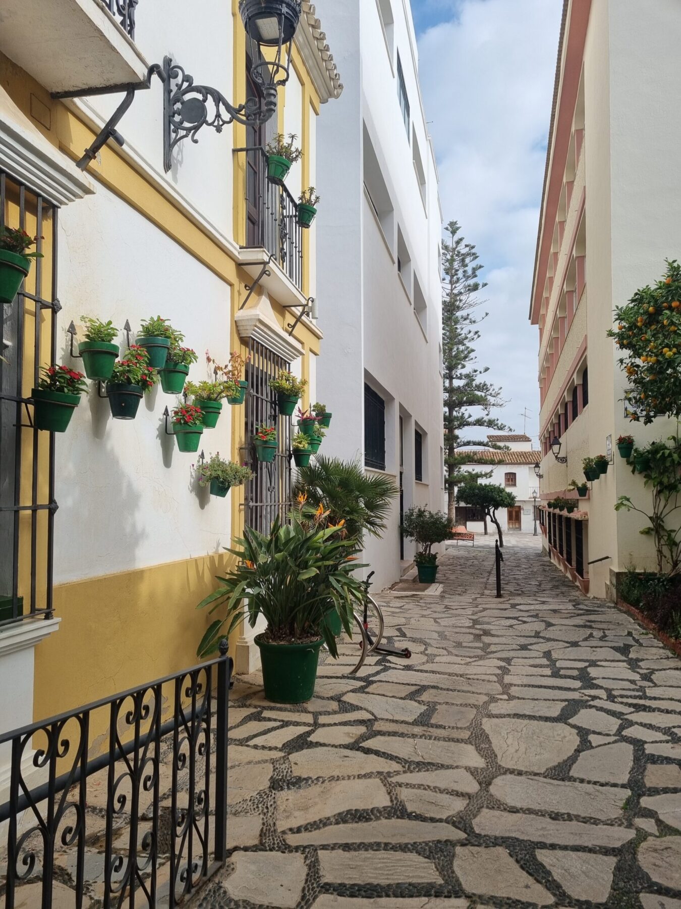 oude centrum Estepona Spanje